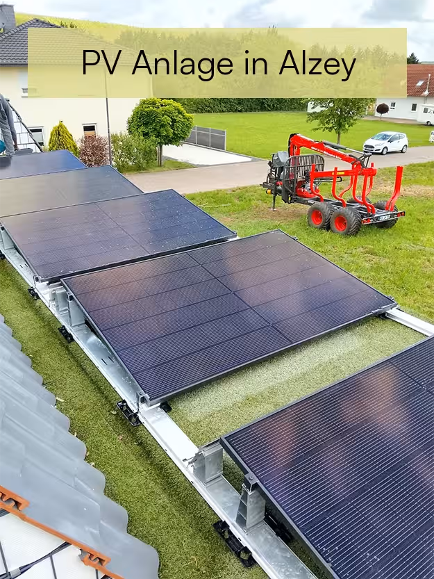 PV Anlage in Alzey