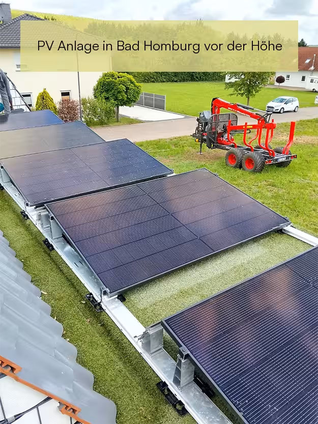 PV Anlage in Bad Homburg vor der Höhe