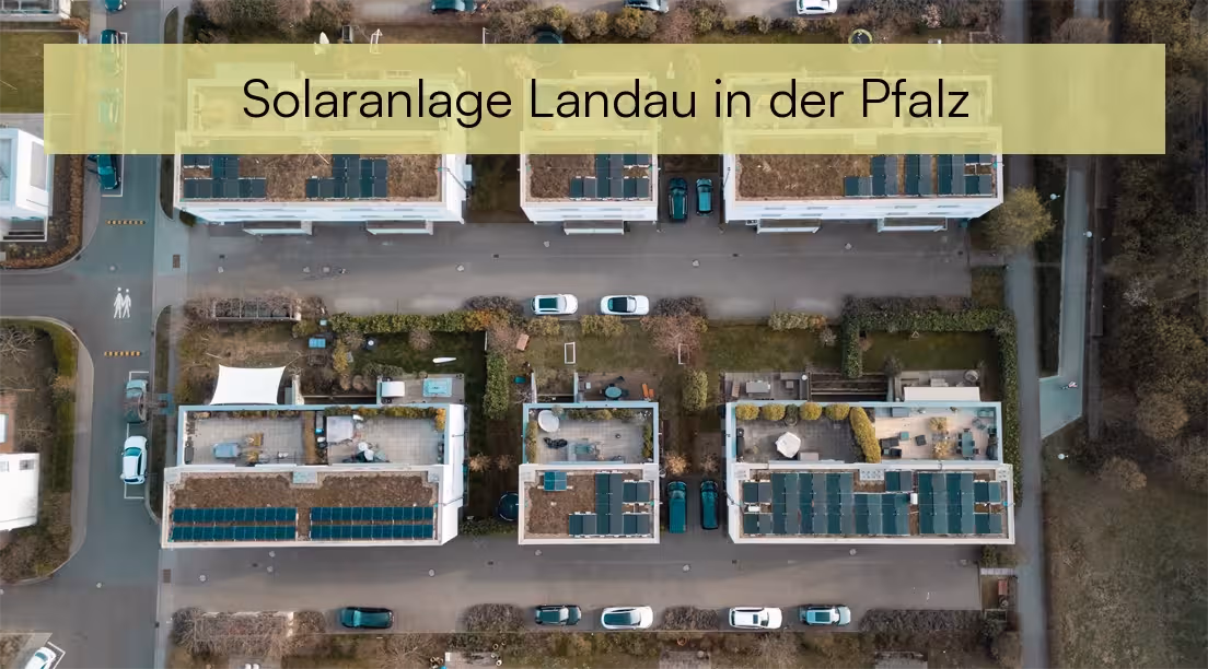 Solaranlage Landau in der Pfalz