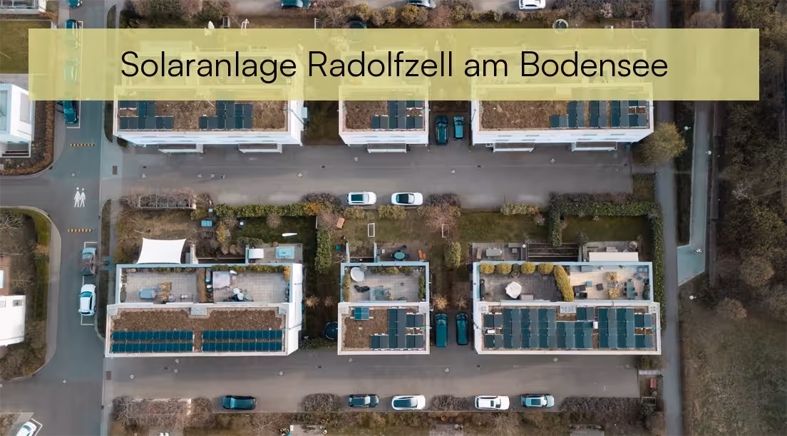 Solaranlage Radolfzell am Bodensee